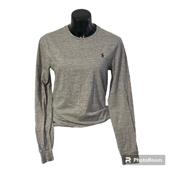 2/$14 💀 | Long Sleeve Shirt | Men’s Sm | Polo • Ralph Lauren | Grey | Custom Fit - Picture 1 of 4